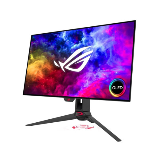 ASUS ROG Swift PG27AQDM 27” 1440P OLED DSC Gaming Monitor - QHD (2560x1440), 240Hz, 0.03ms, G-SYNC Compatible, Anti-Glare Micro-Texture Coating, 99% DCI-P3, True 10-bit, DisplayPort,Black